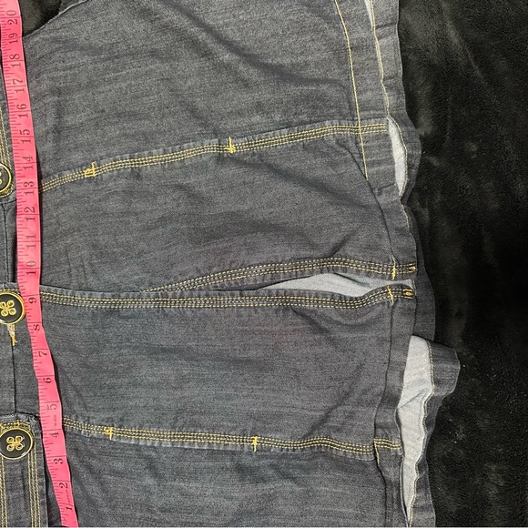 Womens Baccini Denim Peacoat Style Jacket Dark Blue Size PL (Petite Large) - Picture 5 of 9